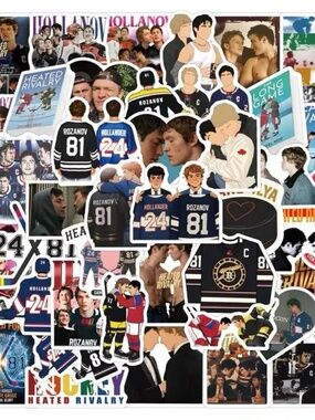 ☀️ 10pcs Mystery Heated Rivalry Sticker Bundle / Set